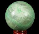 Polished Garnierite Sphere - Madagascar #79004-1